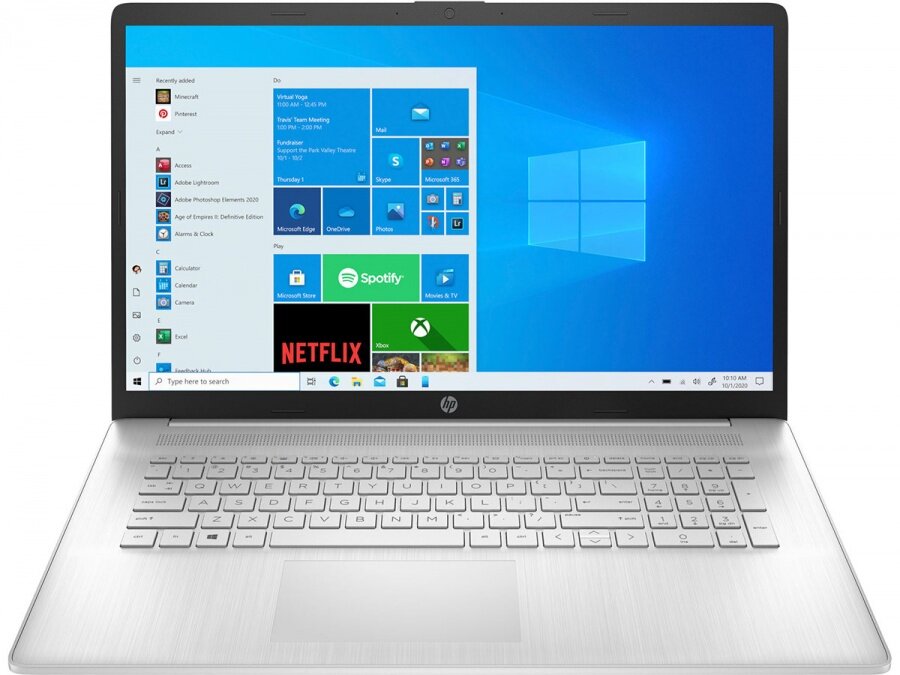 HP 17.3" Ноутбук HP Laptop 17-cn0056ur (1920x1080, Intel Core i5 2.4 ГГц, RAM 8 ГБ, SSD 512 ГБ, GeForce MX350, Win 10 Home), 470L2EA
