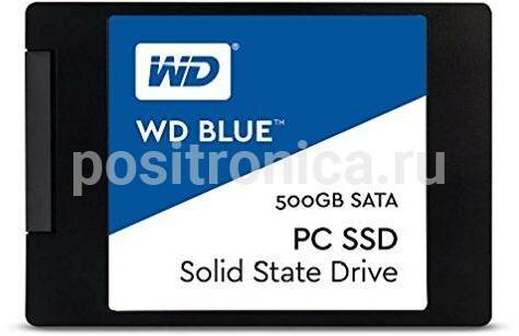 Твердотельный накопитель WD Blue 500Gb SATA III WDS500G2B0A