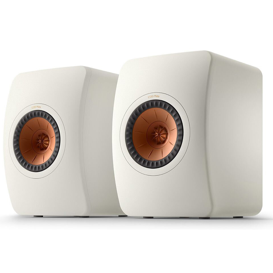 KEF LS50 Meta Mineral White