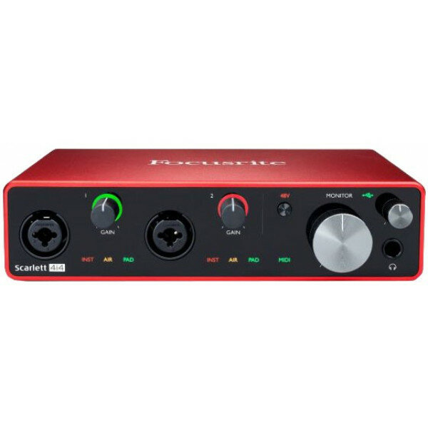 Focusrite Scarlett 4i4 (3rd gen)