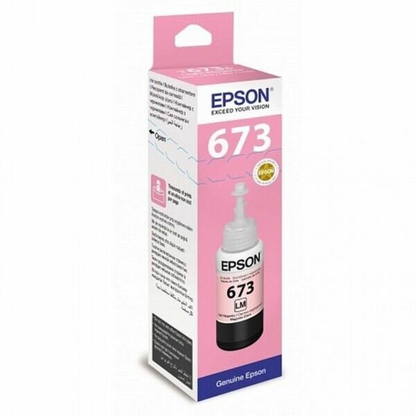 Контейнер с розовыми чернилами C13T67364A для EPSON L805, L800, L1800, L850, L810