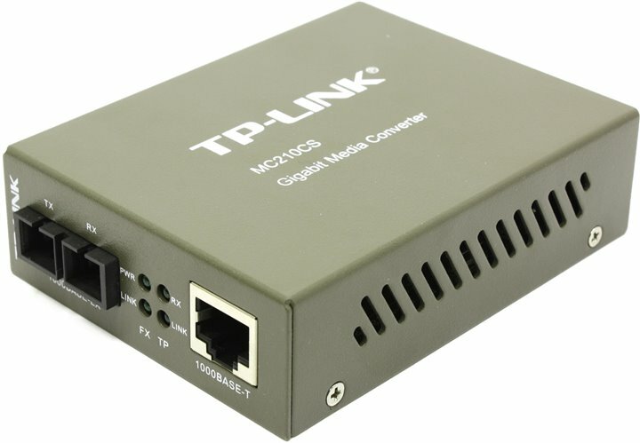 Медиаконвертер TP-Link MC210CS (15 км)