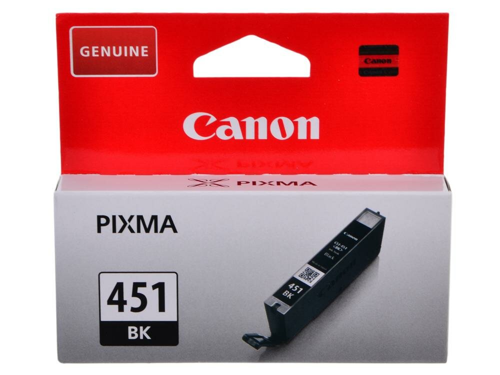 Картридж Canon CLI-451Bk для iP7240 MG5440 черный