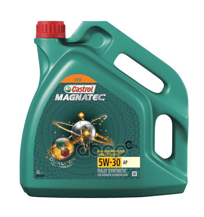 Castrol Масло Моторное Magnatec 5W30 Ap Синтетическое 4Л.