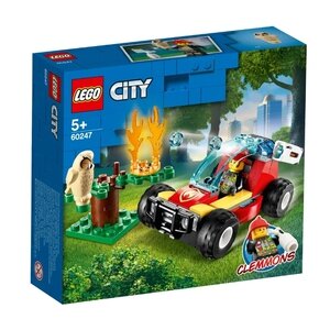 Lego Конструктор LEGO City 60247 Лесные пожарные