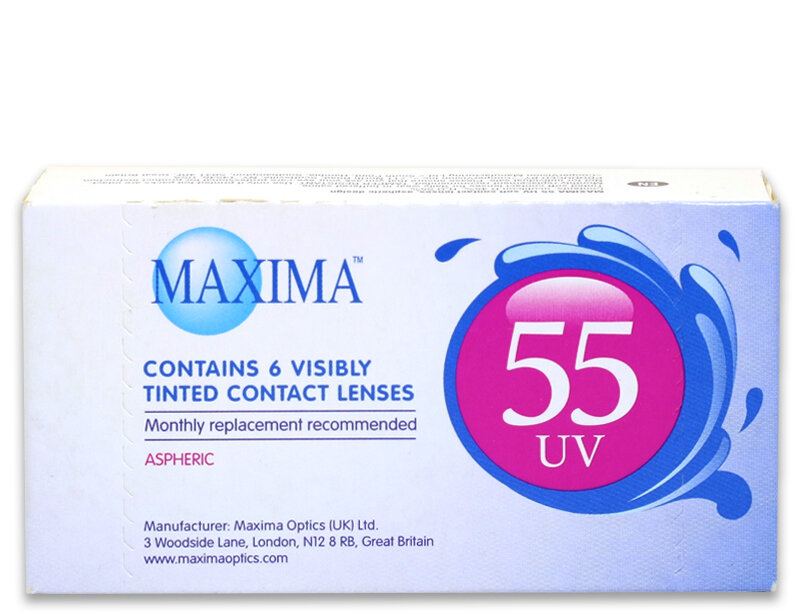 MAXIMA 55 UV 6  -02.25 R 8.9 .