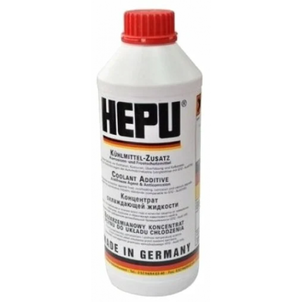 HEPU Coolant G12 Антифриз красный концентрат 1,5л