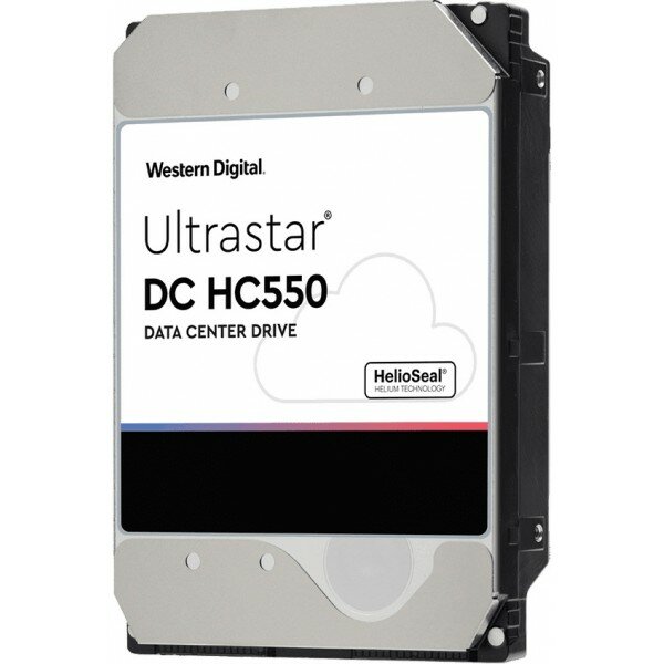 Жесткий диск Western Digital Original SATA-III 18Tb 0F38459 WUH721818ALE6L4 Ultrastar DC HC550 (7200rpm) 512Mb 3.5