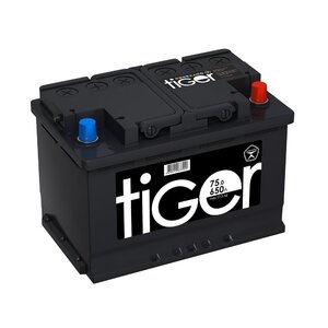 Аккумулятор Tiger 75 Ач 650А обратная полярность
