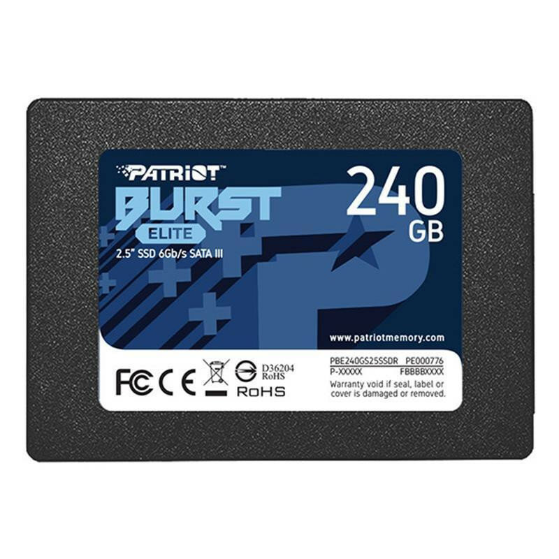SSD накопитель PATRIOT Burst Elite 240 GB PBE240GS25SSDR