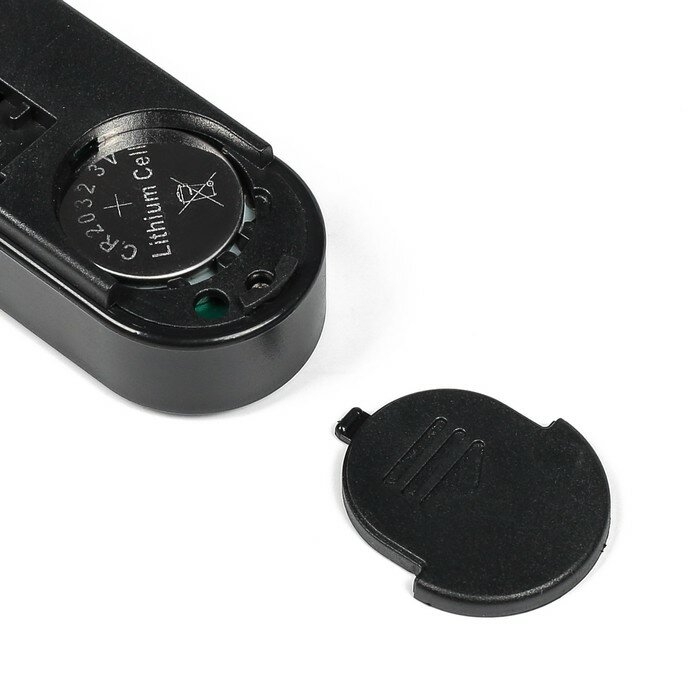 TORSO Часы-термометр TORSO, автомобильные с подсветкой, черный - фотография № 3