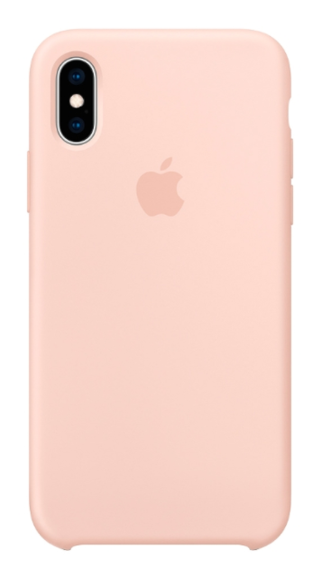 Чехлы для мобильных телефонов Apple Чехол-накладка Apple силиконовый для iPhone XS Pink mtf82zm/a