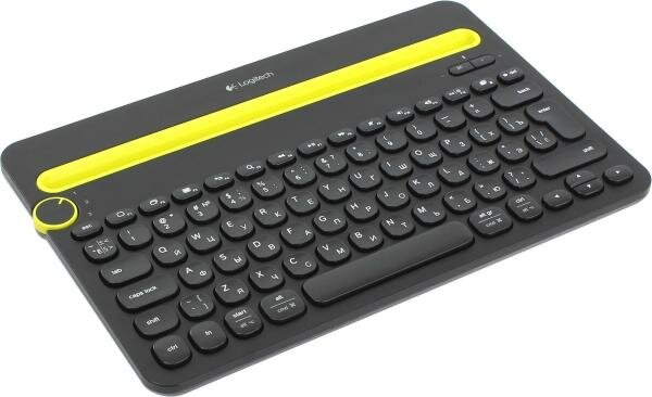 Клавиатура беспроводная Logitech K480 Multi-Device Keyboard Bluetooth черный 920-006368