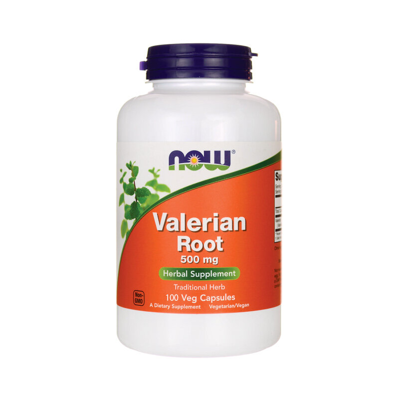 Now foods Valerian Root 500 mg 100 vcaps