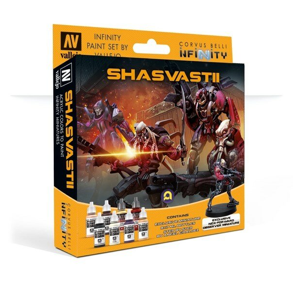 Vallejo Model Color Set: Infinity Shasvastii Exclusive Miniature (Paint Accessories)