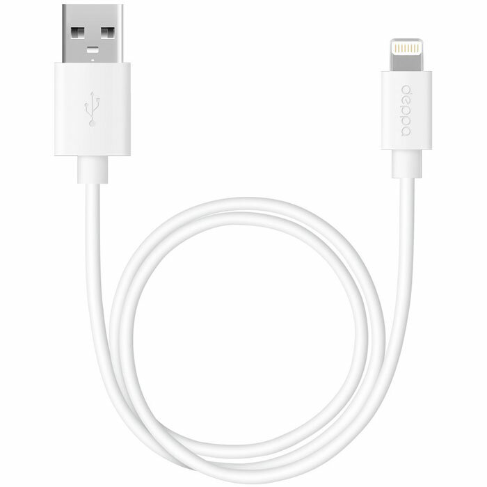 Кабель для Apple Lightning Deppa 2 м белый 72223