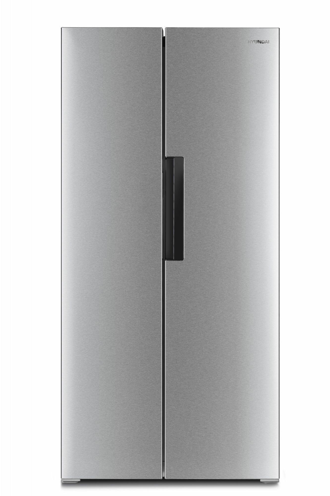 Холодильник HYUNDAI CS4502F нержавеющая сталь - фотография № 1