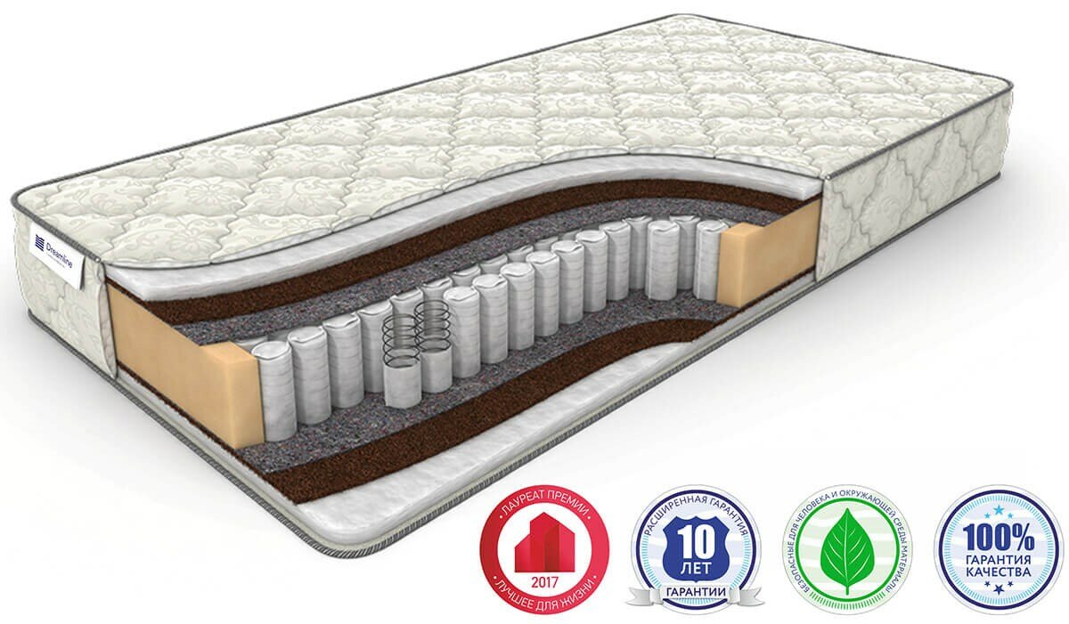 Матрас DreamLine Eco Hol Hard TFK 220х225