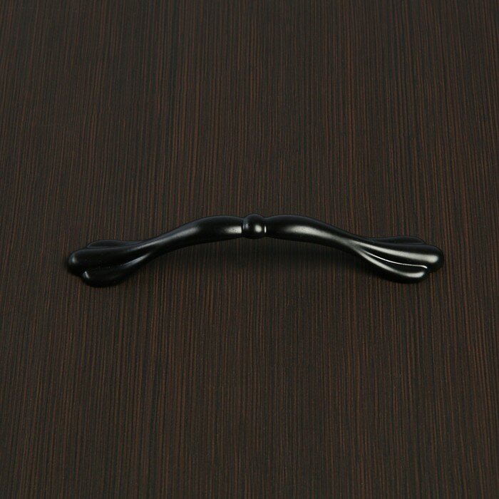Ручка-скоба тундра PC180, м/о 96 мм, цвет черный - фотография № 2
