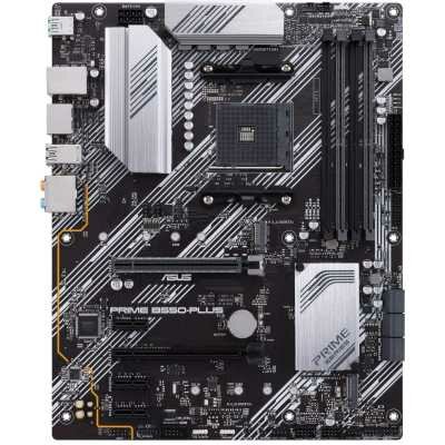 Материнская плата ASUS Prime B550-Plus Soc-AM4 AMD B550 4xDDR4 ATX AC`97 8ch(7.1) GbLAN RAID+HDMI+DP Ret