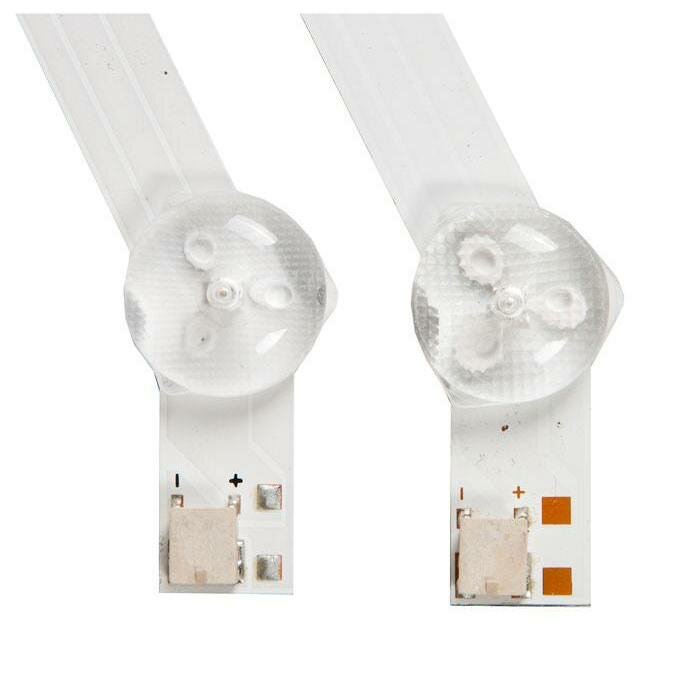 Комплект планок подсветки LED для телевизоров Samsung UE32EH4, UE32FH4, D3GE-320SM0-R2, 2013SVS32_HD, BN96-27468A, LM41-00001R (2 шт) - фотография № 2