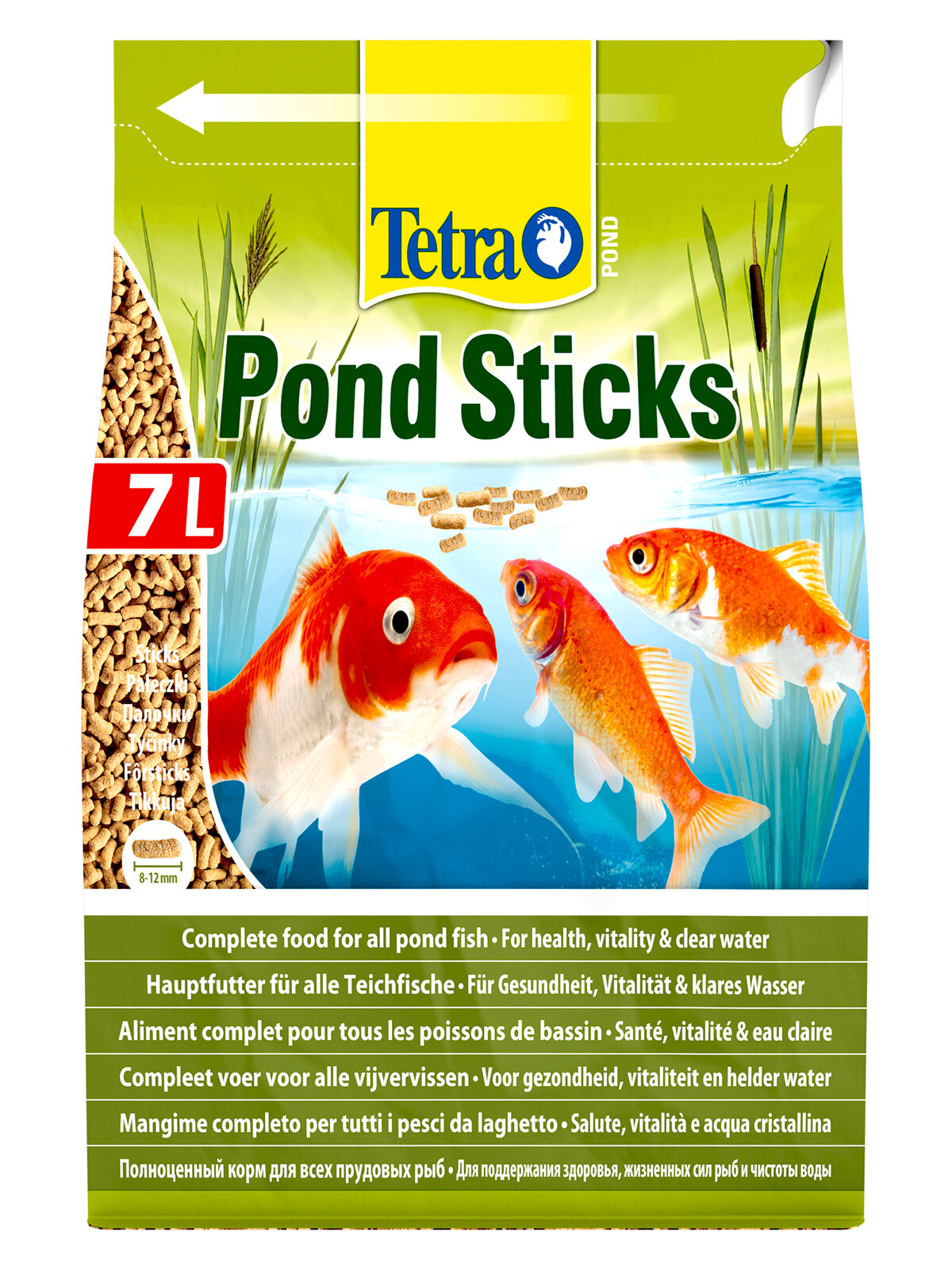 Tetra Pond Sticks корм для прудовых рыб в палочках 7 л