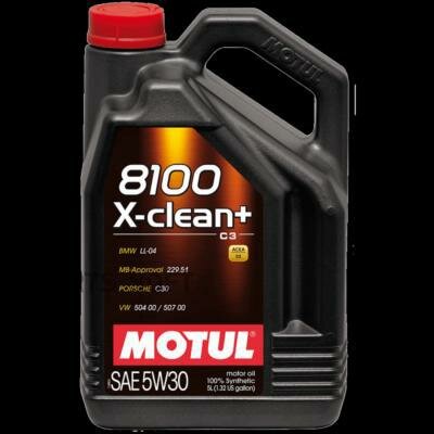 MOTUL 106377 5W-30 5L 8100 X-CLEAN + масло моторное синтетическое