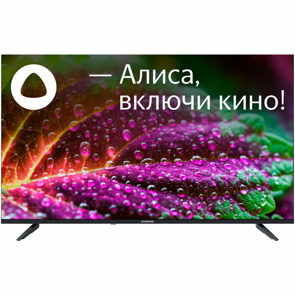 Телевизор 43" Starwind SW-LED43UG403 (4K UHD 3840x2160, Smart TV) черный