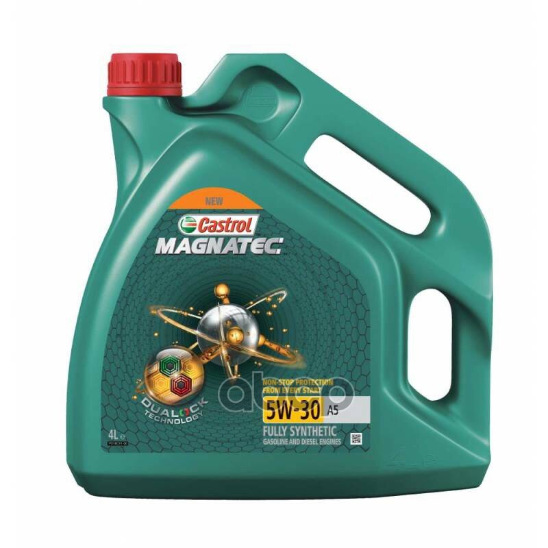 Castrol 15ca3b Масло Моторное Castrol Magnatec Stop-Start 5w-30 A5, 4l 15ca43/15583d