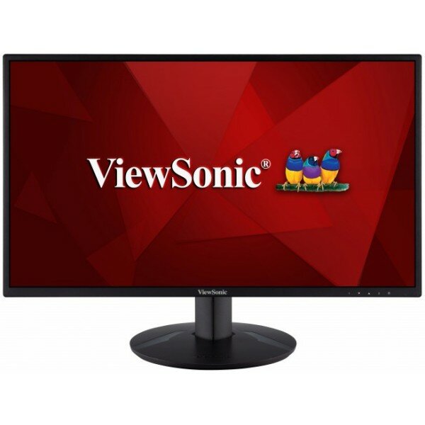 Монитор ViewSonic VA2418-SH 23.8 16:9 1920х1080(FHD) IPS, nonGLARE, 250cd/m2, H178/V178, 1000:1, 50M:1, 16.7M, 5ms, VGA, HDMI, Tilt, 3Y, Black