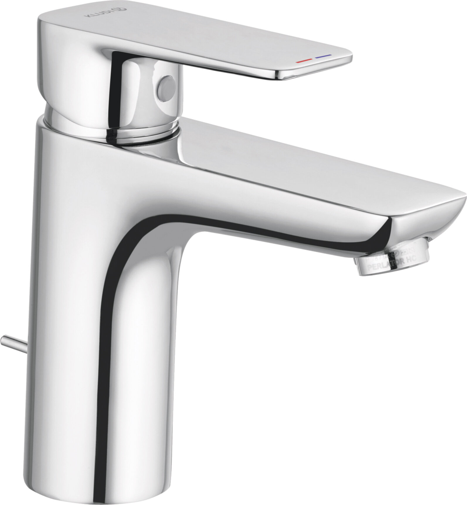 Смеситель Kludi Pure&Style 402900575 для раковины, с донным клапаном