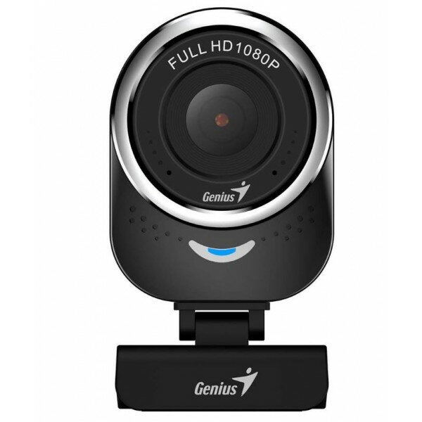 - Genius Webcam QCam 6000, 2MP, Full HD, Black (32200002407/32200002400)