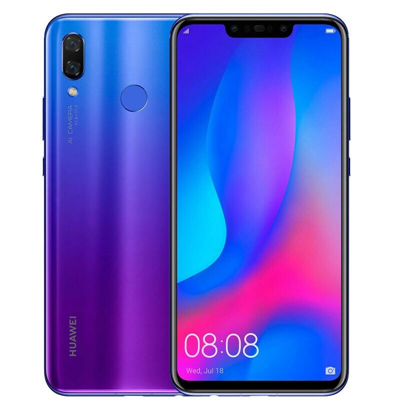 Смартфон HUAWEI Nova 3i 6/128 ГБ, 2 SIM, пурпурный