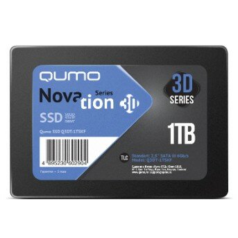 Qumo накопитель SSD 1TB QM Novation Q3DT-1TSCY