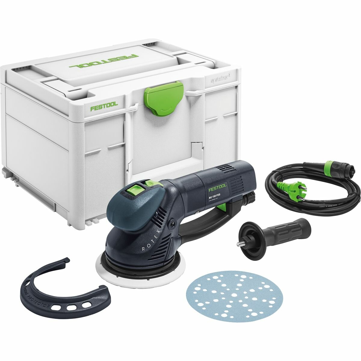 Эксцентриковая шлифовальная машинка с редуктором Festool ROTEX RO 150 FEQ (576017)