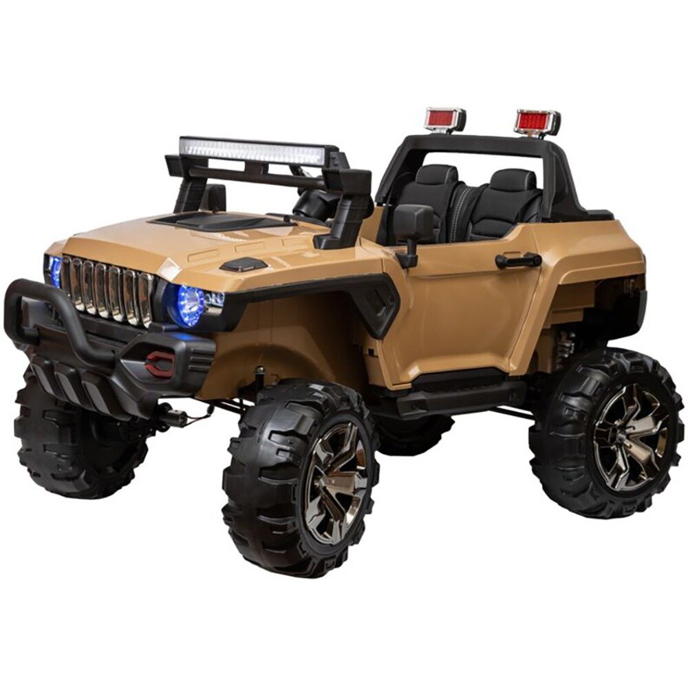 Детский электротранспорт Toyland Jeep Big QLS 618 песочный