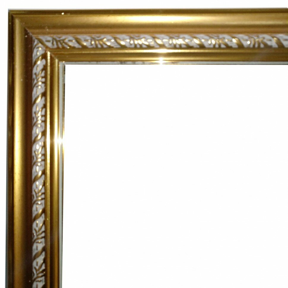 Зеркало в багетной раме 300x1000 мм настенное МГЛ Б52 - фотография № 3