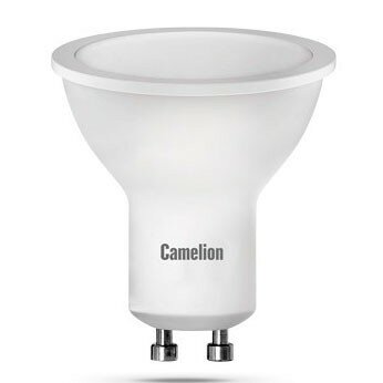 Лампа светодиодная 10W GU10 4500K Camelion 13683