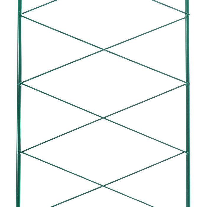 Шпалера, 170 × 34 × 1 см, металл, зелёная, «Буби» - фотография № 2