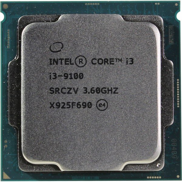 CPU Intel Core i3-9100 Coffee Lake OEM (3.60Ггц, 6МБ, Socket 1151v2)