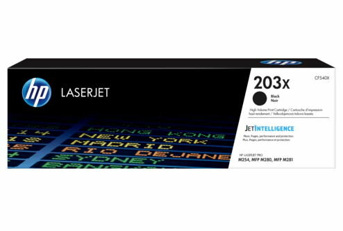 Картридж лазерный HP LaserJet 203X (CF540X), Black