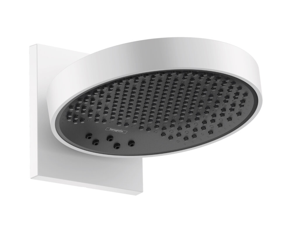 Верхний душ Hansgrohe Rainfinity 250 3jet, с настенным креплением, матовый белый 26232700