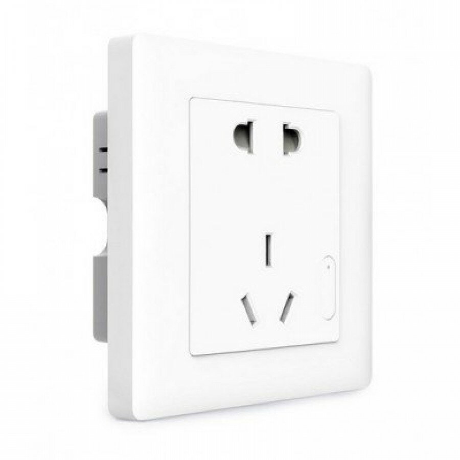 Xiaomi Умная настенная Wi-Fi розетка Xiaomi Aqara Smart Wall Socket ZigBee QBCZ11LM