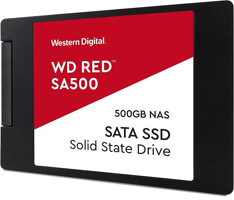 SSD накопитель WD Red SA500 500Гб, 2.5", SATA III - фото №1
