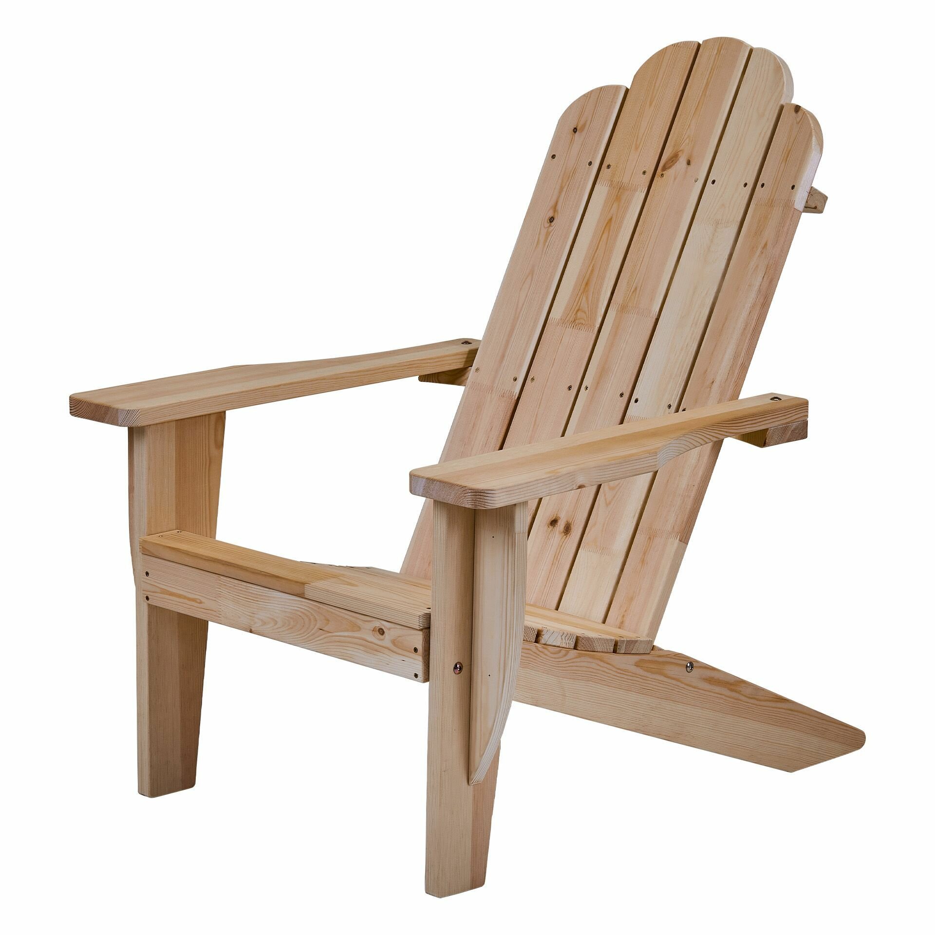 Кресло садовое ройял адирондак, деревянное - фотография № 2