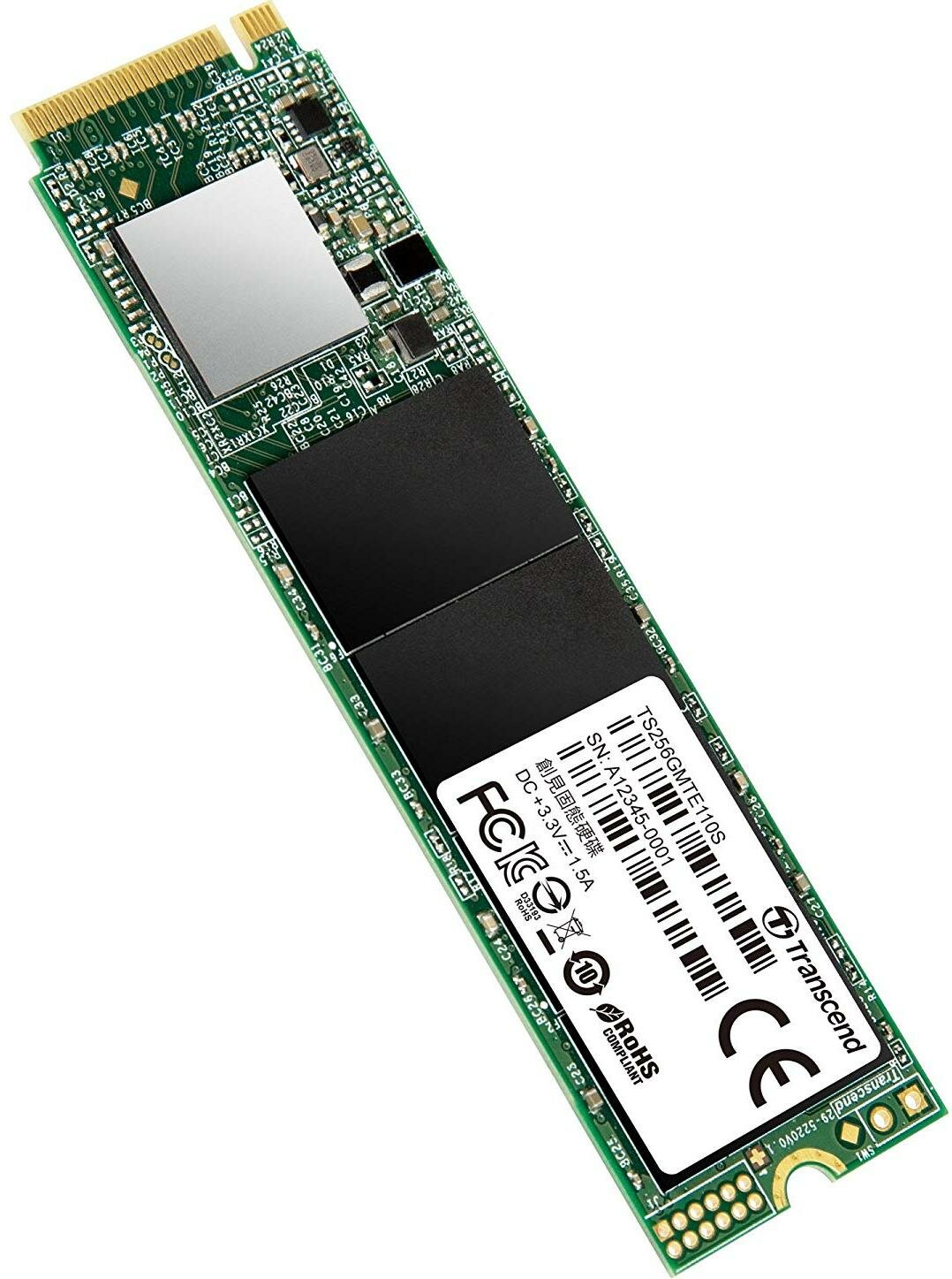 Накопитель SSD Transcend MTE110 256Gb (TS256GMTE110S)