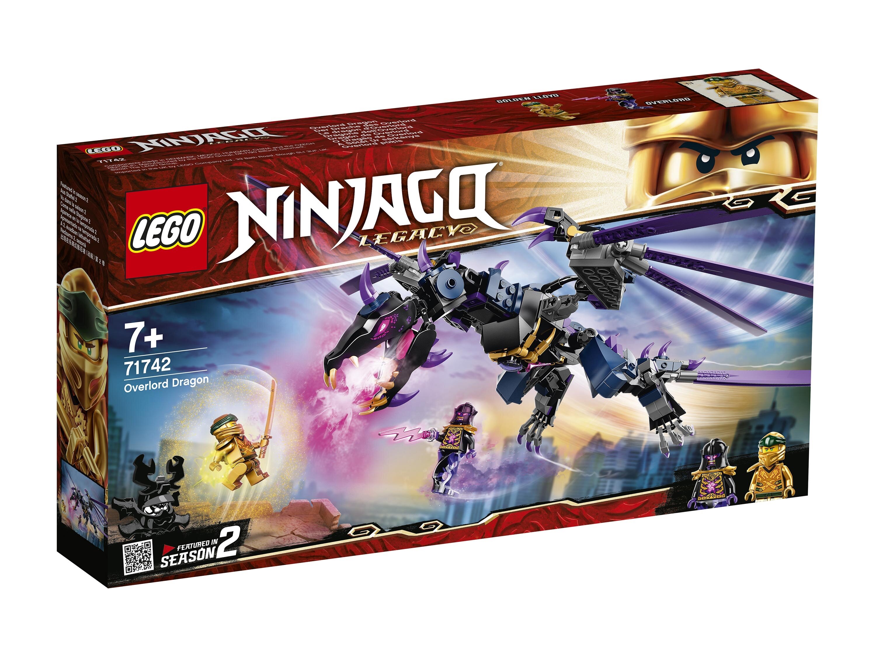 Конструктор Lego Ninjago 71742 Дракон Оверлорда