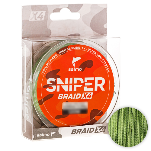  Salmo Sniper Braid 91. 0.20. ARMY GREEN