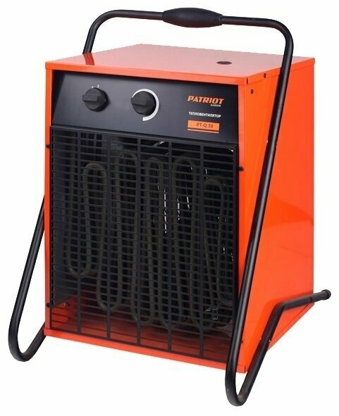 Тепловая пушка электрическая Patriot PT-Q 30, оранжевый (633307250)