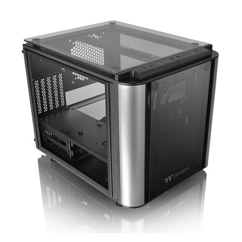 Корпус mATX Thermaltake Level 20 VT, Micro-Tower, без БП, черный [ca-1l2-00s1wn-00]